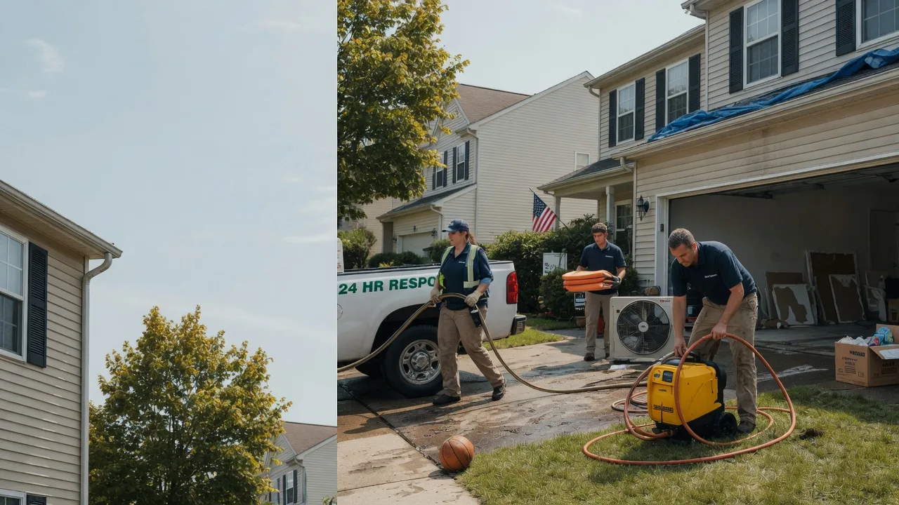 Emergency Water Damage Restoration in Three Rivers, CA near me